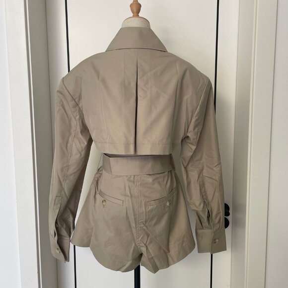 Helsa The Short Trench Jumpsuit - Picture 5 of 14